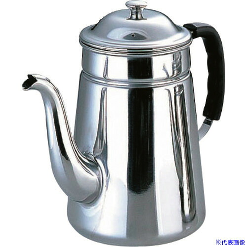 ■TKG SA18-8プラハンドル コーヒーポット #15(電磁対応) FKCB801(1383290)[送料別途見積り][法人・事業所限定][掲外取寄]