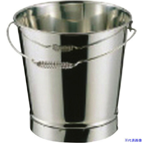■TKG SA18－8溶接バケツ 15L ABK01015(1384592)[送料別途お見積り][法人限定][掲外取寄]