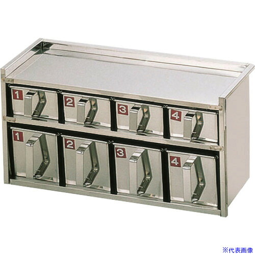 ■TKG SA18-8溶接引出式ヤクミ入 2段8ヶ入 AYK17028(1384758)[送料別途見積り][法人・事業所限定][掲外取寄]｜セミプロＤＩＹ店ファースト