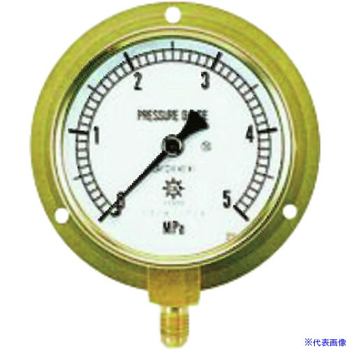■タスコ 圧力計(1/4″フレア、下出し、75φ、つば付) TA148F250(1430664)[送料別途お見積り][法人限定][掲外取寄]