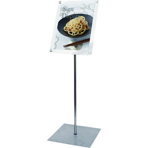 ■TOKISEI インフォメーションアクリルスタンド80 B4縦ホワイト INFA80B4TW(1435600)[送料別途お見積り][法人限定][外直送]｜セミプロＤＩＹ店ファースト