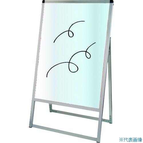 ■TOKISEI バリウススタンド看板 ホワイトボードタイプ A1片面 VASKWBA1K(1437183)[送料別途お見積り][法人限定][直送]
