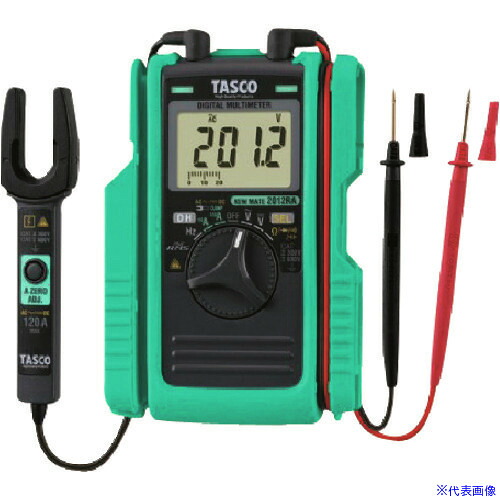 ■タスコ AC/DCクランプ付デジタルマルチメータ TA452TM(1453050)｜セミプロＤＩＹ店ファースト