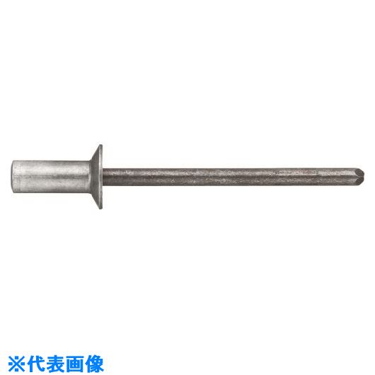 ■POP シールドタイプリベット(皿頭 アルミ/スチール製)AK-43(1000本入り) AK43(1465983)[送料別途お見積り][法人限定][掲外取寄]