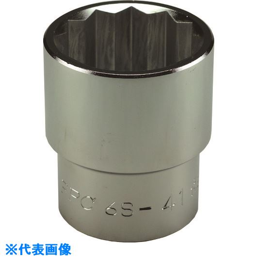 ■FPC ソケット 12角 差込角19mm 対辺57mm 2.1/4 6S57(1471699)[送料別途お見積り][法人限定][外直送]