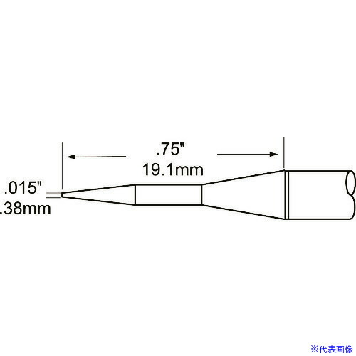 ■メトカル Metcal MFRシリーズ 精密ツイーザー チップカートリッジ TFPCNP1(1475479)[送料別途お見積り][法人限定][掲外取寄] 11,987円