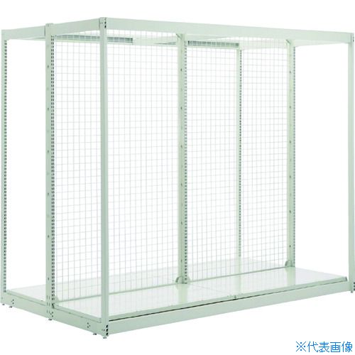 SALE／84%OFF】 □IRIS 前柱28型什器 両面ネット W1200 W1200×