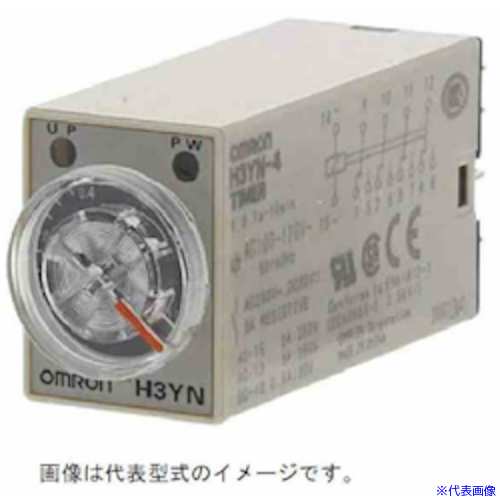 ■OMRON ソリッドステ―ト・タイマ H3YN―4 4動作マルチ 出力4c 短時間タイプ DC24V H3YN4DC24(1508633)