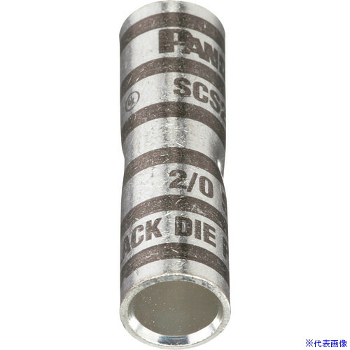 ■PANDUIT 銅製バットスプライス 標準バレル 電線サイズ750kcmil SCS750－6 SCS7506(1573975)[送料別途お見積り][法人限定][掲外取寄]