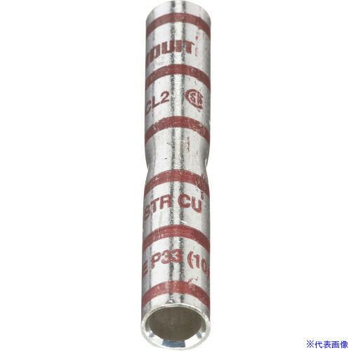 ■PANDUIT 銅製バットスプライス ロングバレル 電線サイズAWG2 SCL2－Q SCL2Q(1580360)[送料別途お見積り][法人限定][掲外取寄]