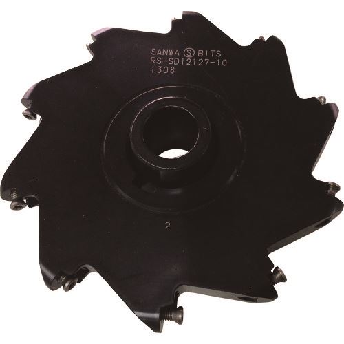 ■SANWA ハイスチップ用丸コマサイドカッター φ127 RSSD1212710(1586882)[法人限定][外直送元]