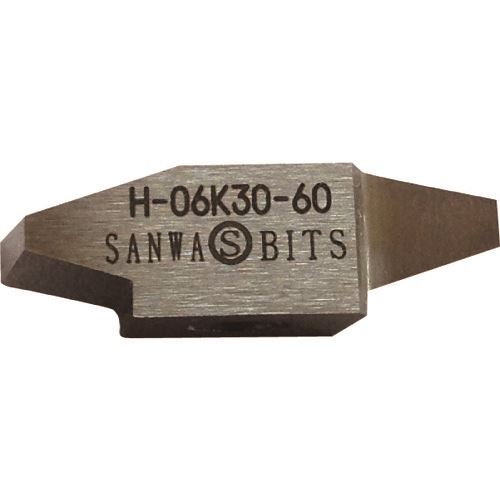 ■SANWA 台形30&deg;ネジ切チップピッチ6.0 H06K306.0(1586899)&times;10[法人限定][外直送元]｜セミプロＤＩＹ店ファースト
