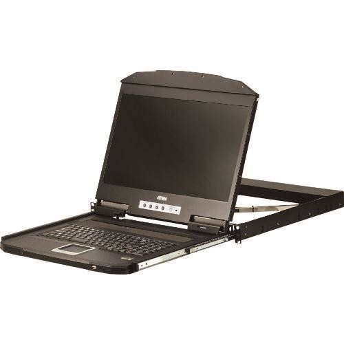 ■ATEN コンソールドロワー/VGA/18.5LCD/1366x768/ショートラック対応/ショートレール同梱 CL3100NXJJS(1587744)[法人・事業所限定][外直送元] 152,900円