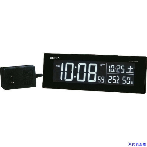 ■SEIKO シリーズC3交流式デジタル電波置時計 DL305K(1590705)