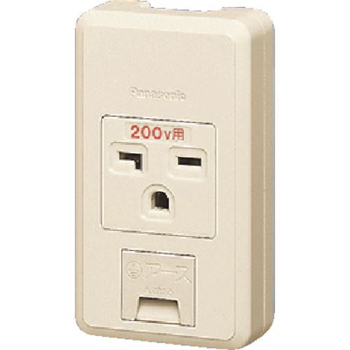 ■Panasonic リファイン15A20A兼用露出ET付接地 WKS296(1590983)×5[送料別途お見積り][法人限定][掲外取寄]