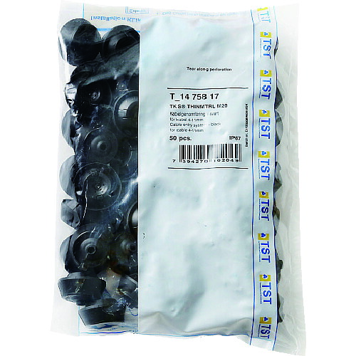 ■SUGATSUNE (210039634) T－1475817－P50 防水・防塵グロメット ブラック T1475817P50(1591357)