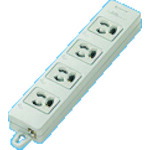 ■Panasonic OAタップ(接地15A抜け止め形) WCH2404H(1594189)×5[送料別途お見積り][法人限定][掲外取寄]