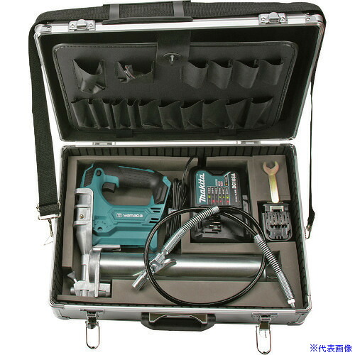 ■ヤマダ 電動式グリースガン(充電式/ケース付)EG－400B－2C EG400B2C(1594248)