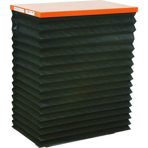 ■TRUSCO テーブルリフト100kg電動Bねじ200V蛇腹付520&times;850mm HDLH1058RJ22(1605452)[法人限定][直送元]｜セミプロＤＩＹ店ファースト