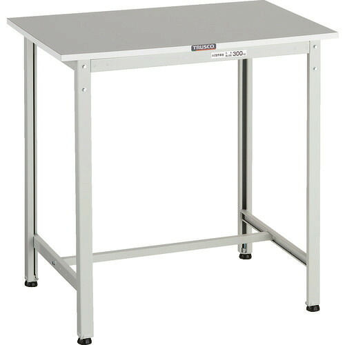 ■TRUSCO 軽荷重立作業台(300kg)HAE2型 RoHS2対応天板 900X750XH900 ホワイト色 HRAE20975W(1611264)[法人限定][直送元]