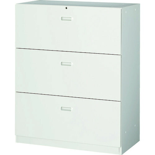 ■TRUSCO ユニット型壁面書庫 ラテラル3段 H1110 アジャスター付 W色 UFAW11(1612503)[法人限定][直送元]｜セミプロＤＩＹ店ファースト