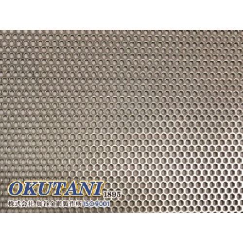 ■OKUTANI ステンレスパンチングメタル 1.0TXD2XP3 1000X2000 PMSUST1.0D2P31000X2000(1639829)[送料別途見積り][法人・事業所限定][外直送] 28,600円
