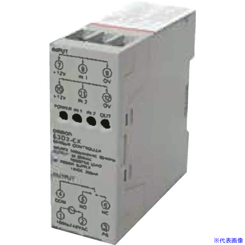 ■OMRON センサコントローラ DC24V 2入力1出力単機能(AND/OR動作)タイプ S3D2AKD(1653609)|セミプロDIY店ファースト