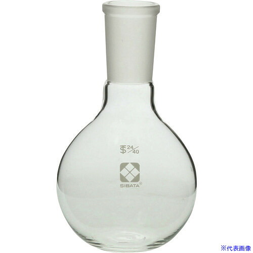 ■SIBATA 平底フラスコ ソックスレー脂肪抽出器用 150mL 043120013(1661459)[送料別途お見積り][法人限定][掲外取寄]