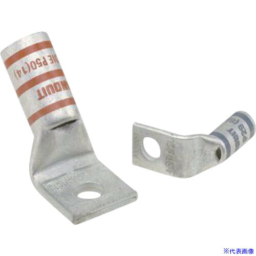 ■PANDUIT 銅製圧縮端子 1穴 電線サイズ AWG8 バレル角度 45度 取付穴サイズ 51mm LCA8－10H－L LCA810HL(1666654)[送料別途お見積り][法人限定][掲外取寄] 16,347円