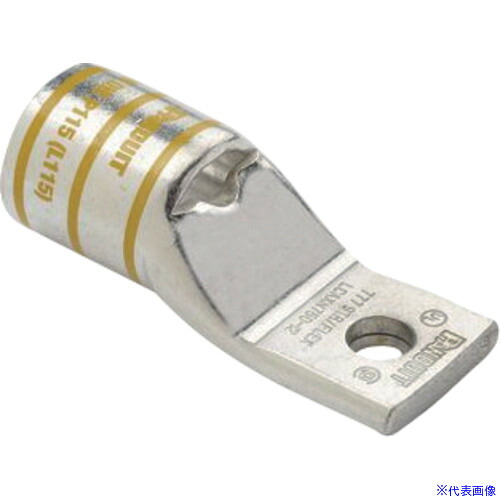 ■PANDUIT 銅製圧縮端子 1穴 幅細取付板 電線サイズ AWG4/0 取付穴サイズ 104mm LCAXN4/0－38－X LCAXN4038X(1668310)[送料別途お見積り][法人限定][掲外取寄]