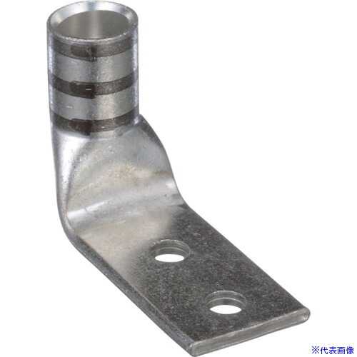 ■PANDUIT 銅製圧縮端子 2穴 電線サイズ AWG2/0 取付穴サイズ 6.4mm 取付穴間隔 19.1mm バレル角度 90度 LCDX2/0&minus;14BF&minus;X LCDX2014BFX(1669816)[送料別途お見積り][法人限定][掲外取寄]｜セミプロＤＩＹ店ファースト