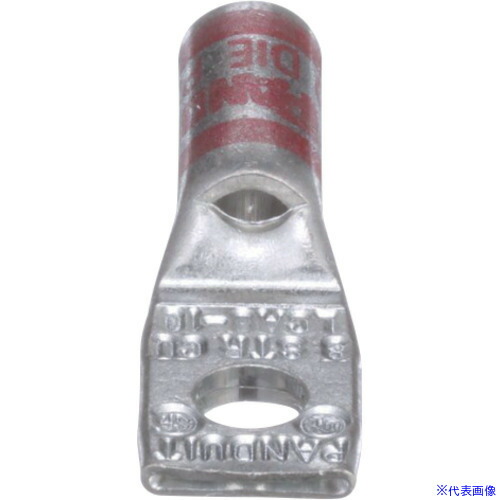 ■PANDUIT 銅製圧縮端子 1穴 電線サイズ AWG8 取付穴サイズ 51mm LCA8&minus;10&minus;L LCA810L(1680840)[送料別途お見積り][法人限定][掲外取寄]｜セミプロＤＩＹ店ファースト
