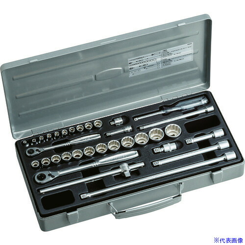 ■TONE ミックスソケットレンチセット 差込角6.35mm/9.5mm 230MX(1696378)|セミプロDIY店ファースト