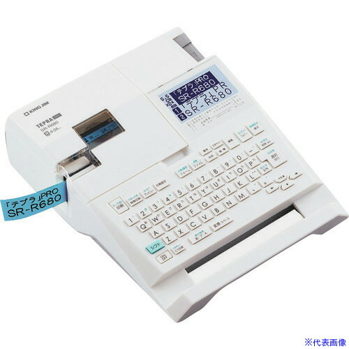 ■キングジム ラベルライターテプラPRO SR-R680 SRR680(1717494)
