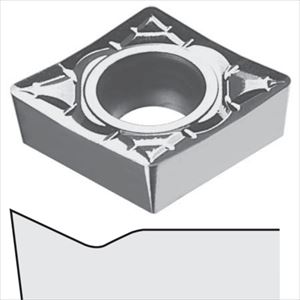 ■ダイジェット スローアウェイチップ CCGT120408FNACBPVD2(1766838)×10[送料別途見積り][法人・事業所限定][外直送]