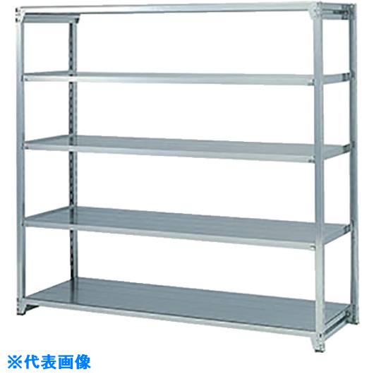 ■NAIKI 軽中量ステンレスラック W1286&times;D472&times;H1800 RFM3S645J5(1767075)[送料別途お見積り][法人限定][外直送]｜セミプロＤＩＹ店ファースト