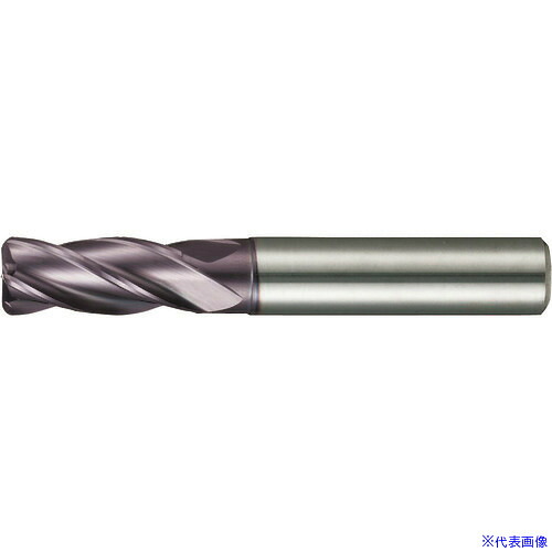 ■GUHRING 4枚刃エンドミル コーナーR レギュラFIREコート 10mm 356210.008(1814193)｜セミプロＤＩＹ店ファースト