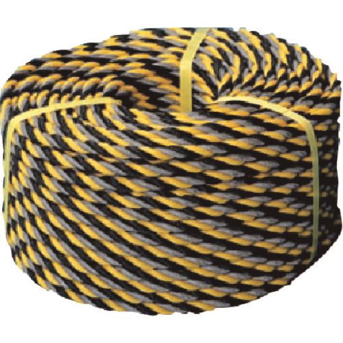 ■つくし 反射式トラロープ φ12mm100m巻 5420(1843255)[送料別途お見積り][法人限定][掲外取寄]