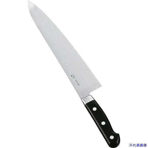 ■TKG 堺菊守 日本鋼(口金付)牛刀 27cm AKK5304(1862430)[送料別途見積り][法人・事業所限定][掲外取寄]
