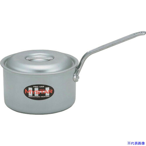 ■TKG ホクア 業務用マイスターIH 片手深型鍋 24cm AKTA303(1862519)[送料別途見積り][法人・事業所限定][掲外取寄]