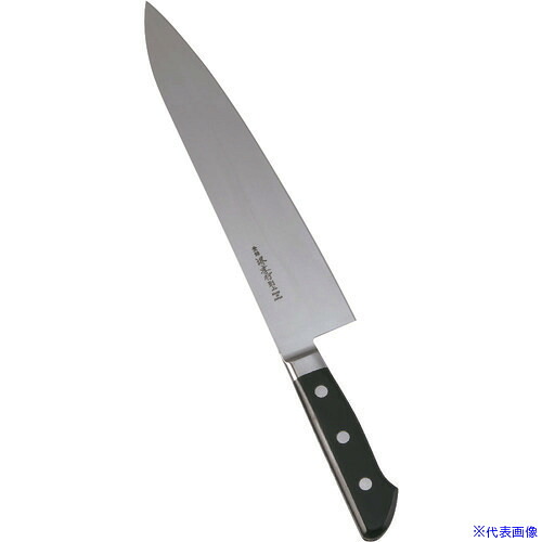 ■TKG 堺孝行 日本鋼(ツバ付)牛刀 27cm ANH02027(1862529)[送料別途お見積り][法人限定][掲外取寄]