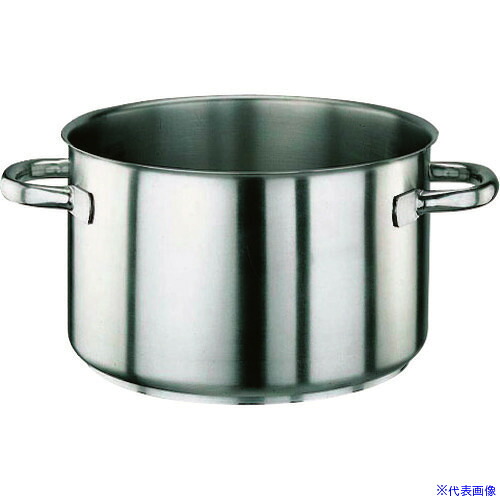 ■TKG パデルノ 18-10半寸胴鍋 (蓋無) 1007-32 AHV8732(1863940)[送料別途見積り][法人・事業所限定][掲外取寄]｜セミプロＤＩＹ店ファースト