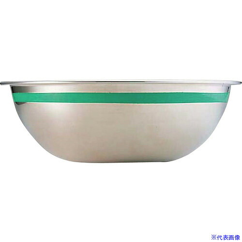 ■TKG カラーライン ボール 42cm グリーン SA18－8ステンレス ABC8848(1868606)[送料別途お見積り][法人限定][メーカー取寄]