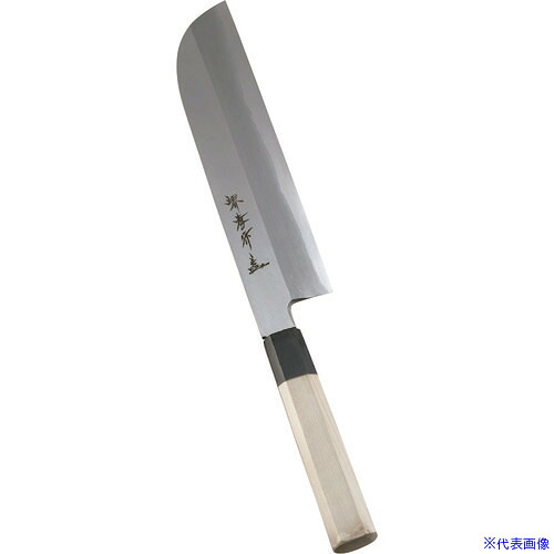 ■TKG 堺孝行 シェフ和庖丁 銀三鋼 鎌型薄刃 24cm ASE05057(1872050)[送料別途お見積り][法人限定][掲外取寄]