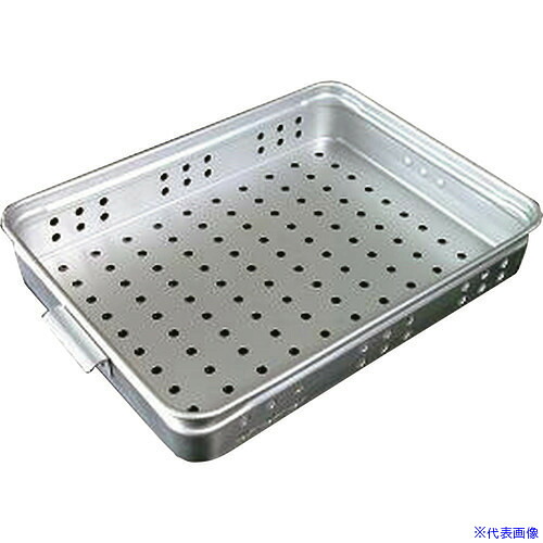 ■TKG AKAO(アカオ) アルミ穴明手付番重(板取手) 特大 90 ABV60409(1874973)[送料別途お見積り][法人限定][掲外取寄]