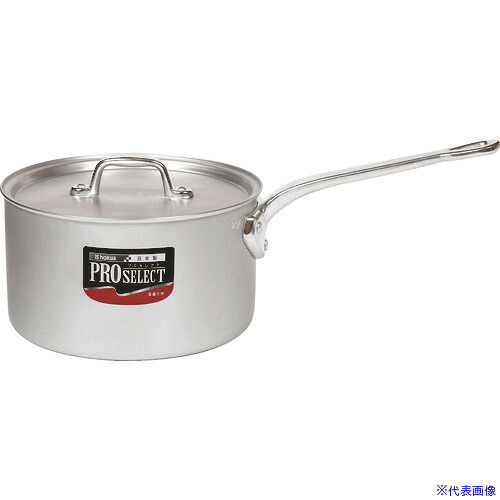 ■TKG ホクア アルミ プロセレクト 片手鍋(目盛付) 27cm AKT8027(1886928)[送料別途見積り][法人・事業所限定][掲外取寄]