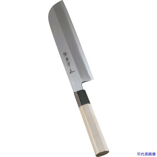 ■TKG 堺孝行 シェフ和庖丁 銀三鋼 鎌型薄刃 21cm ASE05055(1886994)[送料別途お見積り][法人限定][掲外取寄]｜セミプロＤＩＹ店ファースト