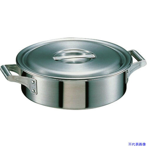 ■TKG フジノス 18-10ロイヤル 外輪鍋 XSD-450 AST05450(1887095)[送料別途見積り][法人・事業所限定][掲外取寄]
