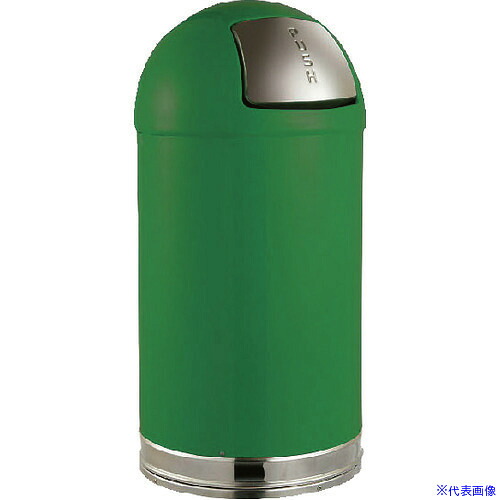 ■TKG トラスト ラウンドトップ ダストボックス 2363 56L グリーン KTL6106(1921994)[送料別途お見積り][法人限定][掲外取寄]｜セミプロＤＩＹ店ファースト