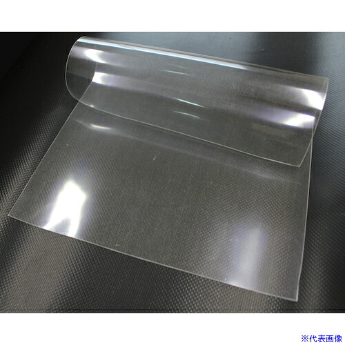 ■菊地 TS不燃スマートクリア 厚さ0.33mm 幅1000mm×長さ3m TSFS33M100003(1933538)[送料別途お見積り][法人限定][外直送]